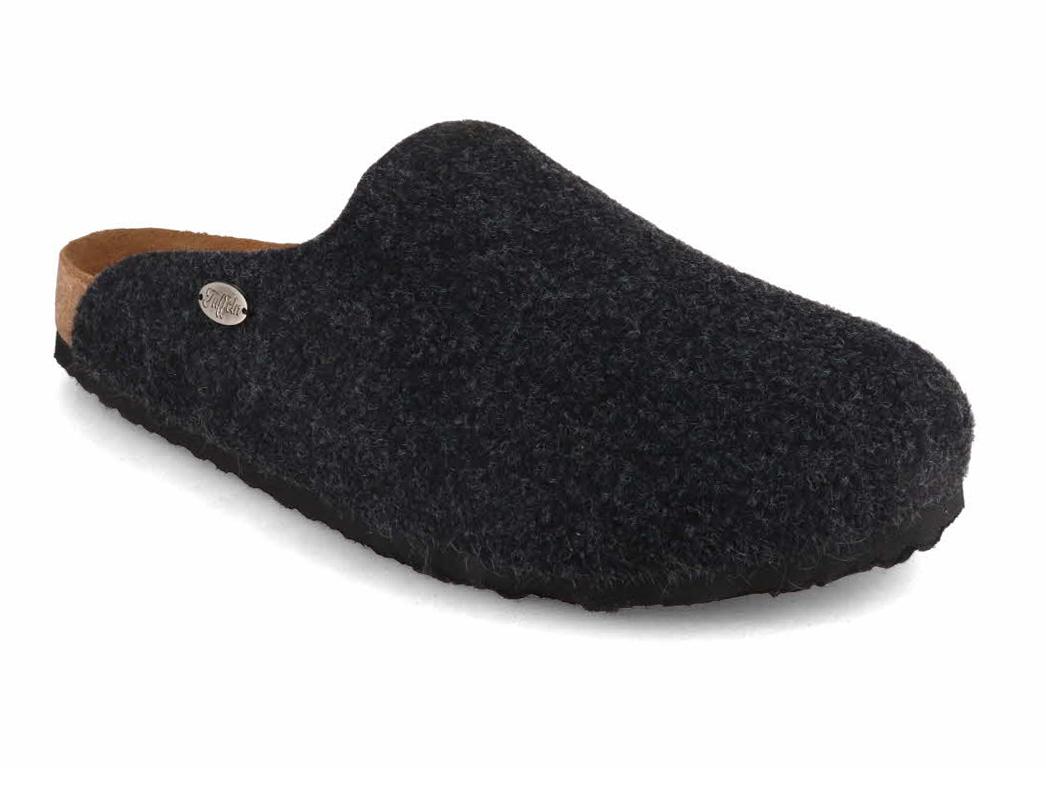 Tuffeln� Chaussons en feutre �Famos�, Gris