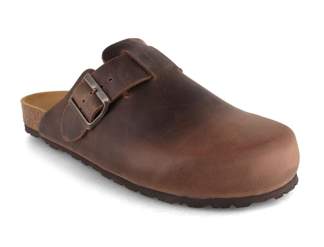 Tuffeln Femmes Hommes Sabots en cuir