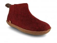 Pantoufles WoolFit� Yeti avec semelle en caoutchouc nat