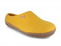 WoolFit� Felt Slippers �Footprint�, yellow 