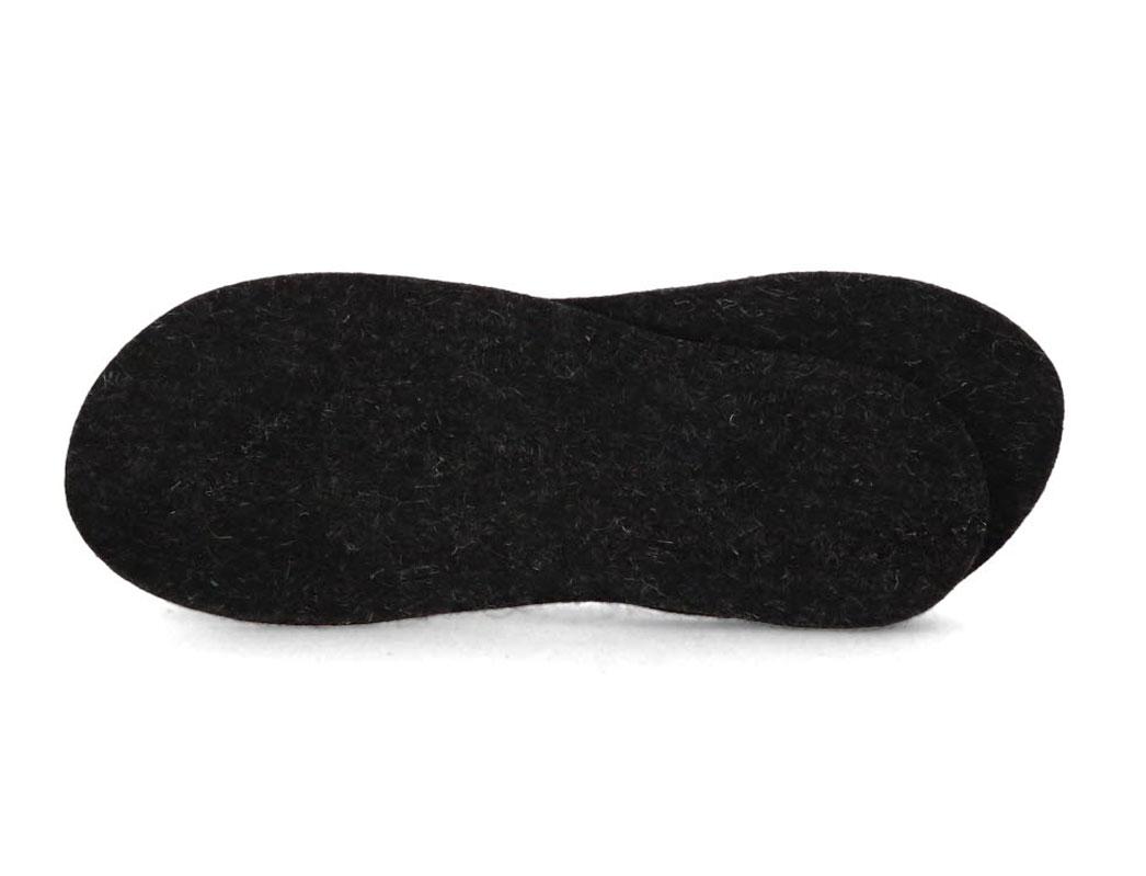 WoolFit� Semelles 5mm d'�paisseur, Graphite
