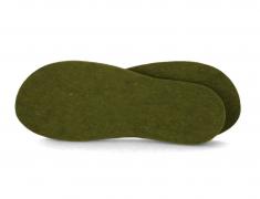 Semelle int�rieure WoolFit� 5mm d\�paisseur, vert gazon