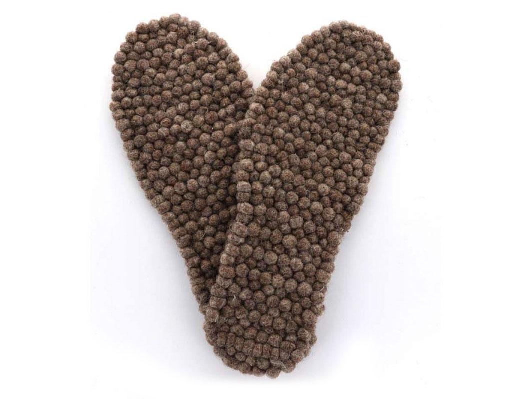 WoolFit� Semelles de massage FeelGood Footbed, Naturelles