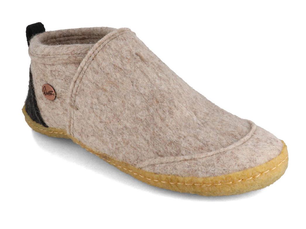 WoolFit� Taiga avec Semelle en Caoutchouc Naturel, beige